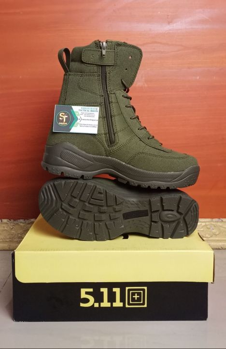 Green Tactical Boots | Lazada PH