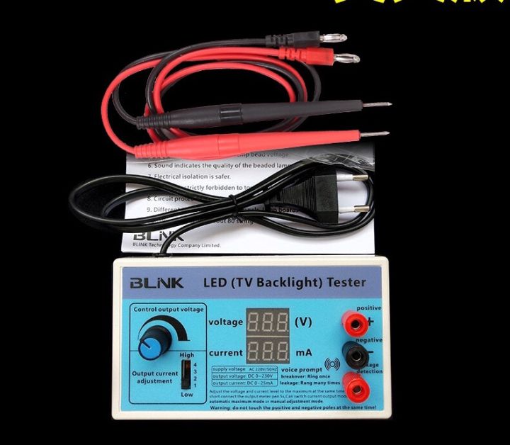 led-tv-backlit-แถบทดสอบการบำรุงรักษาและการตรวจสอบแรงดันไฟฟ้าปัจจุบันเครื่องมือลูกปัดโคมไฟแถบแสงจุด
