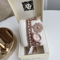 นาฬิกาset

Accented Rose Gold-Tone Charm Bracelet Watch 10/8096RMCH Swarovski Crystal