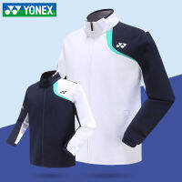 สินค้าใหม่ทางการเสื้อแบดมินตัน Yonex ยูนิกซ์ YY เสื้อกีฬาแบบผู้ชายและผู้หญิงเสื้อโค้ทชุดกีฬาฤดูใบไม้ผลิและฤดูใบไม้ร่วง