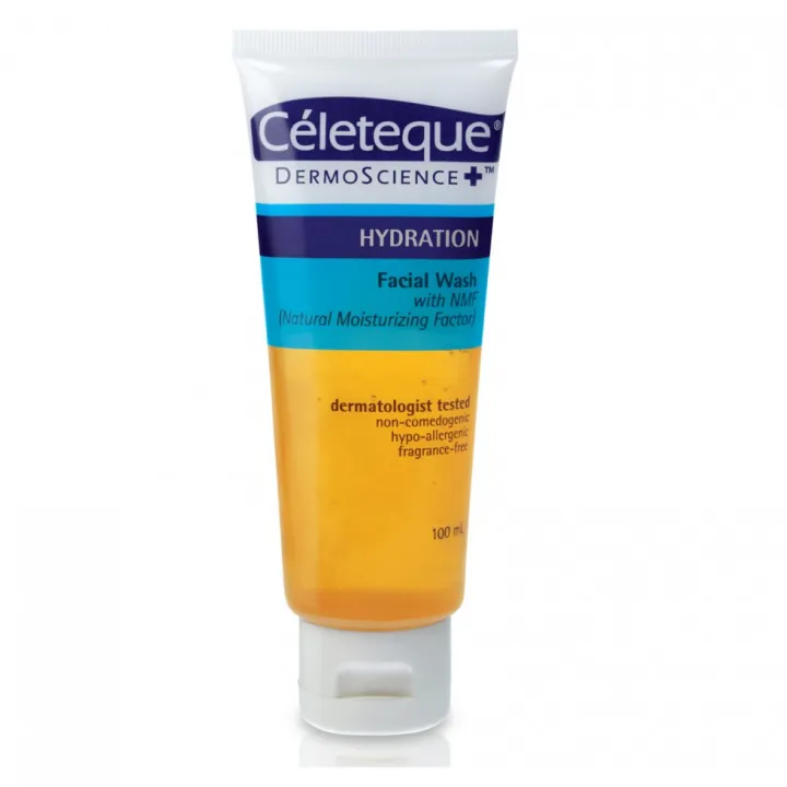 Celeteque Facial Wash with Natural Moisturizing Factor Hydration 100ml ...