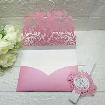 Blush Pink Envelope ( 5x7 ) - Wedding Invitation Envelope - DIY wedding