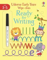 Usborne wipe clean “Ready for Writing”