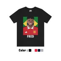 PSM เสื้อยืดลายนักฟุตบอล เสื้อยืดลาย Fred