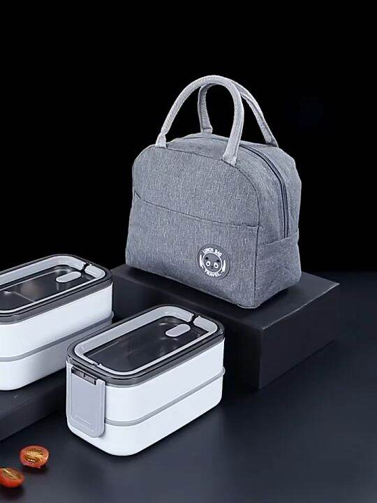 Insulation Lunch Box+Insulation Bag Stainless steel insulated lunch box
