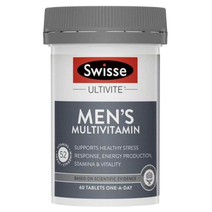 Swisse Men's Ultivite Multivitamins 60 Tablets | Lazada PH