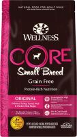 อาหารสุนัข Wellness CORE Small Breed สำหรับสุนัขพันธุ์เล็ก สูตร ไก่งวง และ ไก่ ขนาด 1.8 Kg