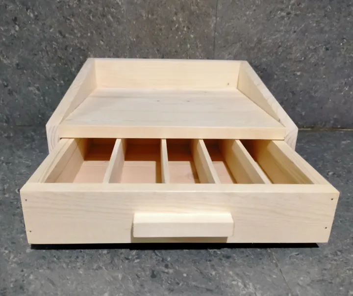 Wooden Espresso Machine Coffee Maker Stand with Drawer Lazada PH