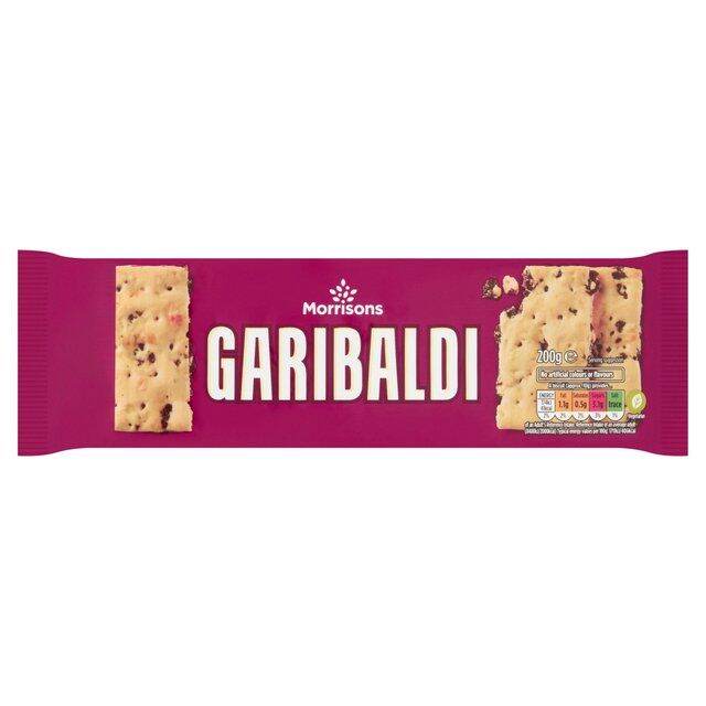 Morrison's Garibaldi biscuits food of England English biscuits crisps