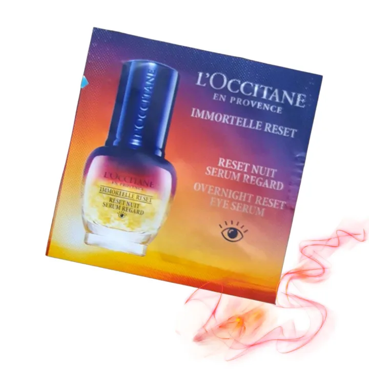 เซรั่มเข้มข้นลดริ้วรอยรอบดวงตาL'Occitane Immortelle Overnight Reset Eye