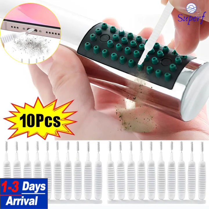 10Pcs Shower Head Cleaning Brush - Small Hole Cleaner