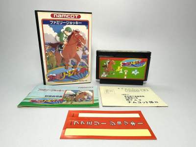 ตลับแท้ Famicom (japan)(fc)  Family Jockey