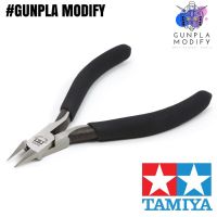 TAMIYA 74123 Sharp Pointed Side Cutter (Slim Jaw) คีมตัดพลาสติกโมเดล แบบใบมีดบาง