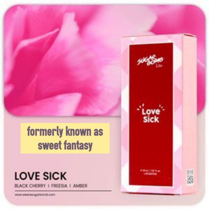 30ml Sugarbomb Perfume Love Sick ( sweet fantasy ) Lazada