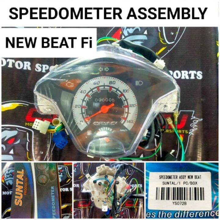 NEW BEAT Fi SPEEDOMETER ASSEMBLY SUNTAL Lazada PH