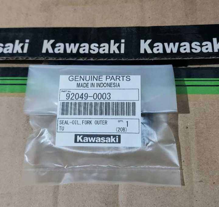 Oil Seal Shock Depan Kawasaki Athlete pnp Thunder 125 Yamaha RX King 135 NMAX 155 sil oli dalam