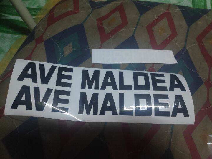 Ave Maldea Decal | Lazada PH