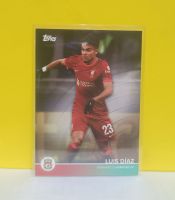 Luis Diaz card soccer Topps Liverpool base card