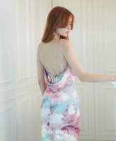 Deform_bangkok - pastel oil paint dress