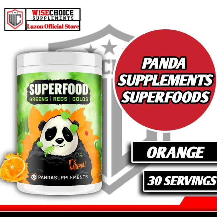 PANDA SUPPLEMENTS SUPERFOODS 30 SERVINGS ORANGE Lazada PH