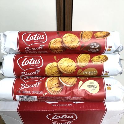 Lotus Biscoff Cream Biscuit บิสกิตโลตัสบิสคอฟสอดไส้ครีม