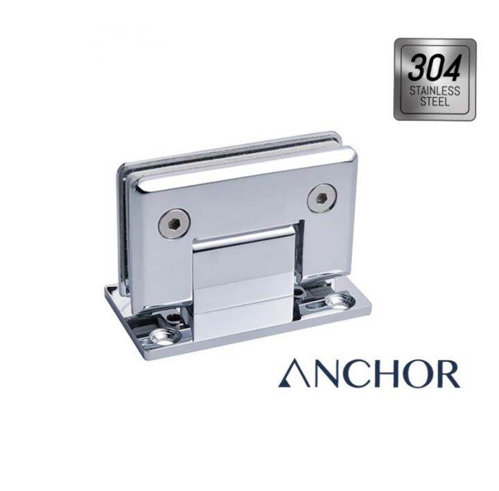 Anchor Shower Hinge Wall To Glass Stainless Steel 304 T Type Lazada Ph