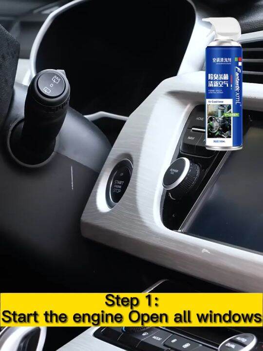 💦Save fuel consumption Air Conditioner Cleaner Spray Dense foam No