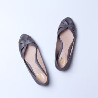 LALANTA BUTTERFLY GREY รองเท้าส้น 1.5 เซนติเมตร