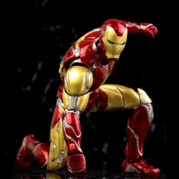 Action Figure Model Iron Man MARK VII, Hand Blaster Poses Editorial  Photography - Image of cast, fiction: 193447497