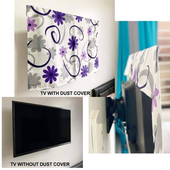 Television Cover / Flatscreen TV Cover / Wall Mounted Tv Cover | Lazada PH