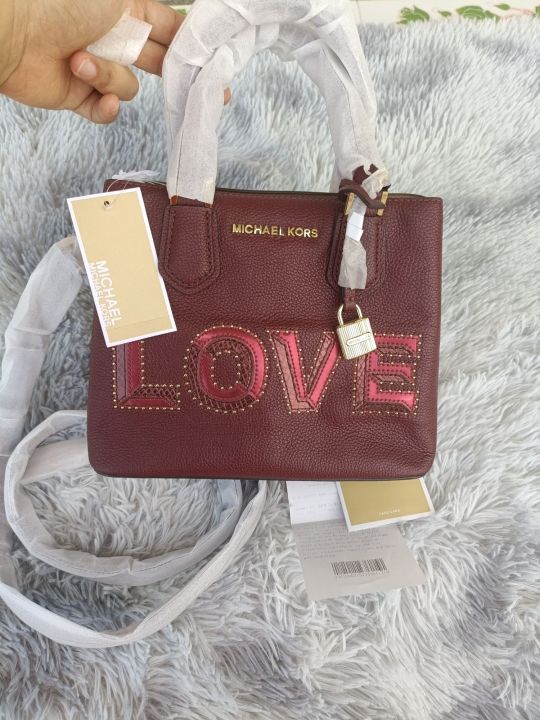 กระเป๋า-ถือ-สะพาย-michael-kors-love