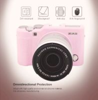 CILICONE CASE FUJI XA2,1,XM1 PINK เคสกันกระเเทก (Niyom Store) (0876)