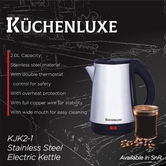 KUCHENLUXE ELECTRIC KETTLE SALE!! Lazada PH