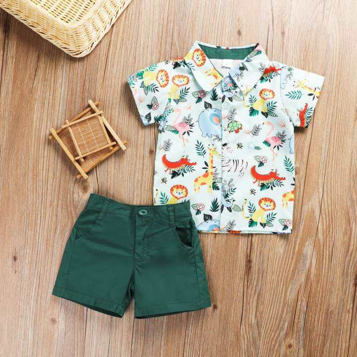 Safari terno set for kids 6month to 3yrs | Lazada PH