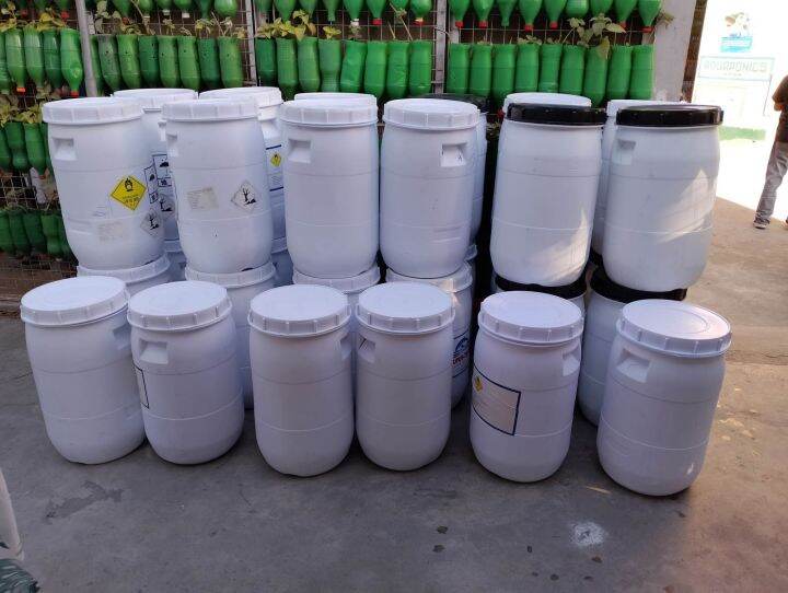 white empty drum 40 liters clean Lazada PH