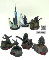 Candy Toy - Godzilla Complete Works 2nd by Bandai (Set of 7)