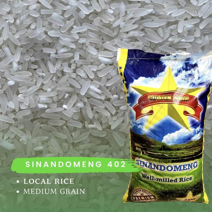 Golden Star Sinandomeng Rice 25kg | Lazada PH