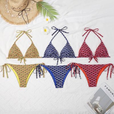 Bikini ลายใหม่ 3 สี สวยมากพร้อมส่งจากไทย