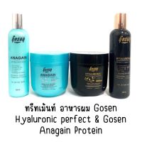 ทรีทเม้นท์ อาหารผม Gosen Hyaluronic perfect &amp; Gosen Anagain Protein 1 แถม 1