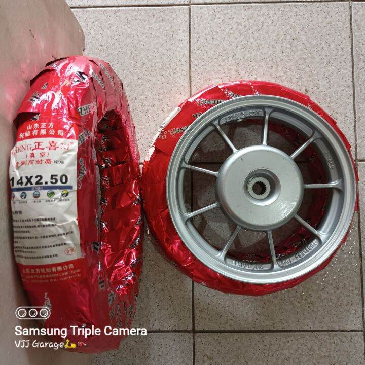 JOG / DIO / POCKET BIKE W/ 10 INCHES WHEEL DIAMETER TUBELESS TIRE ( 2