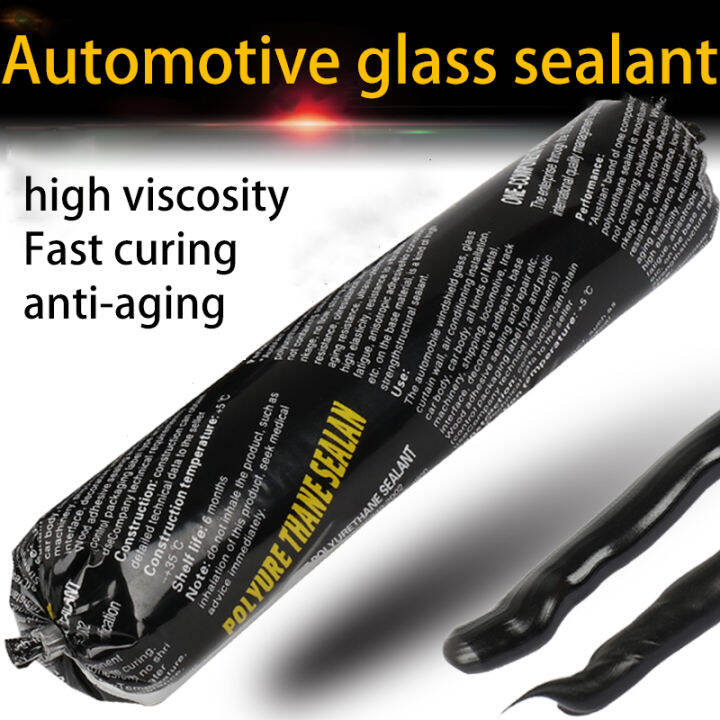 Automotive glass glue black polyurethane sealant sheet metal glue