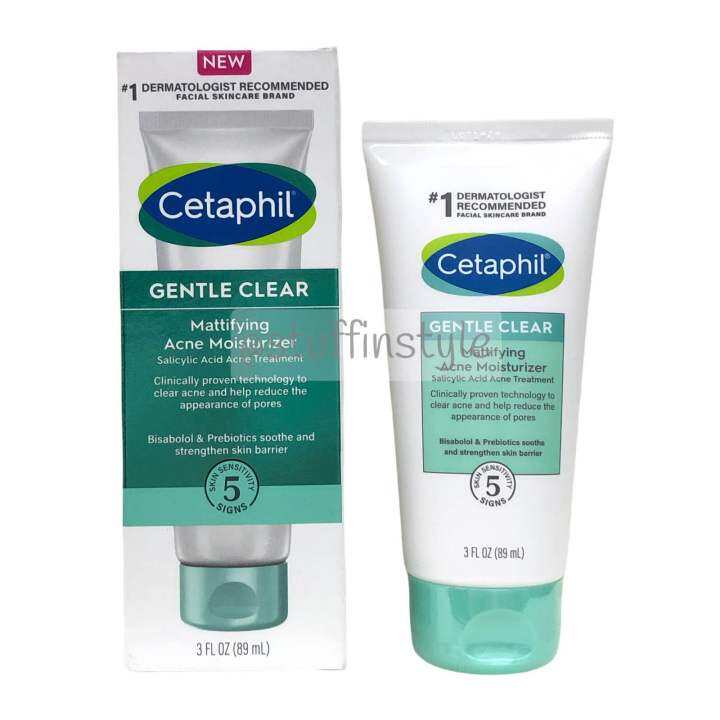 Cetaphil Gentle Clear Mattifying Acne Moisturizer 3oz 89ml Lazada PH