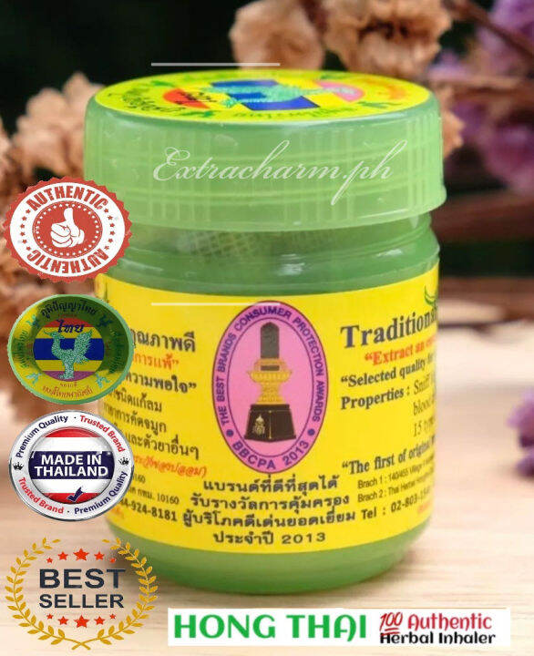 ORIGINAL HONG THAI HERBAL INHALER (THAILAND) | Lazada PH