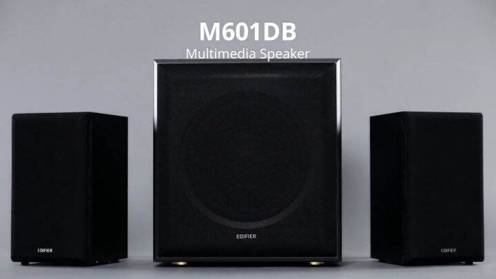 Edifier M601DB - 2.1 Home Theatre Active Speaker with Bluetooth 5.1 ...