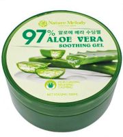 Nature Melody 97% Aloe Vera Moisturizing Gel เวอร์ชั่นเกาหลี 300ml จากเกาหลี