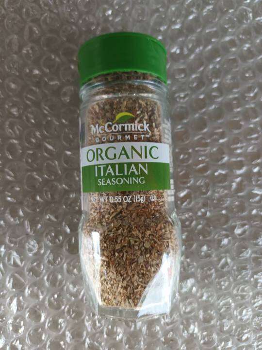 Organic Italian Seasoning Mccormick 15g. ราคาโปรโมชั่น Lazada.co.th