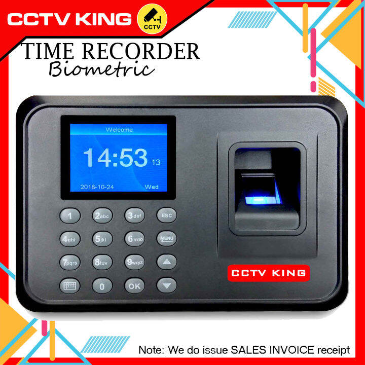 Fingerprint Biometric Time Recorder Machine Time Attendance Biometric