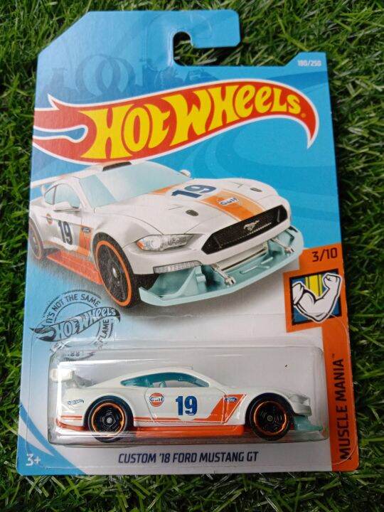 Hot wheels: Custom '18 Ford Mustang GT gulf | Lazada PH