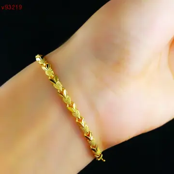 Real gold sale bracelet price