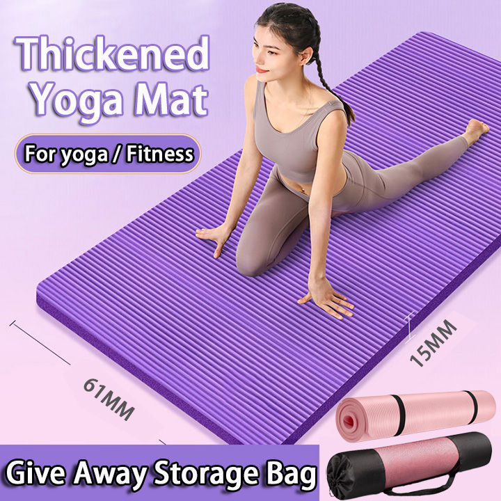 Thicken Fitness Sliding Mat Sliding Mat With Storage Bag And